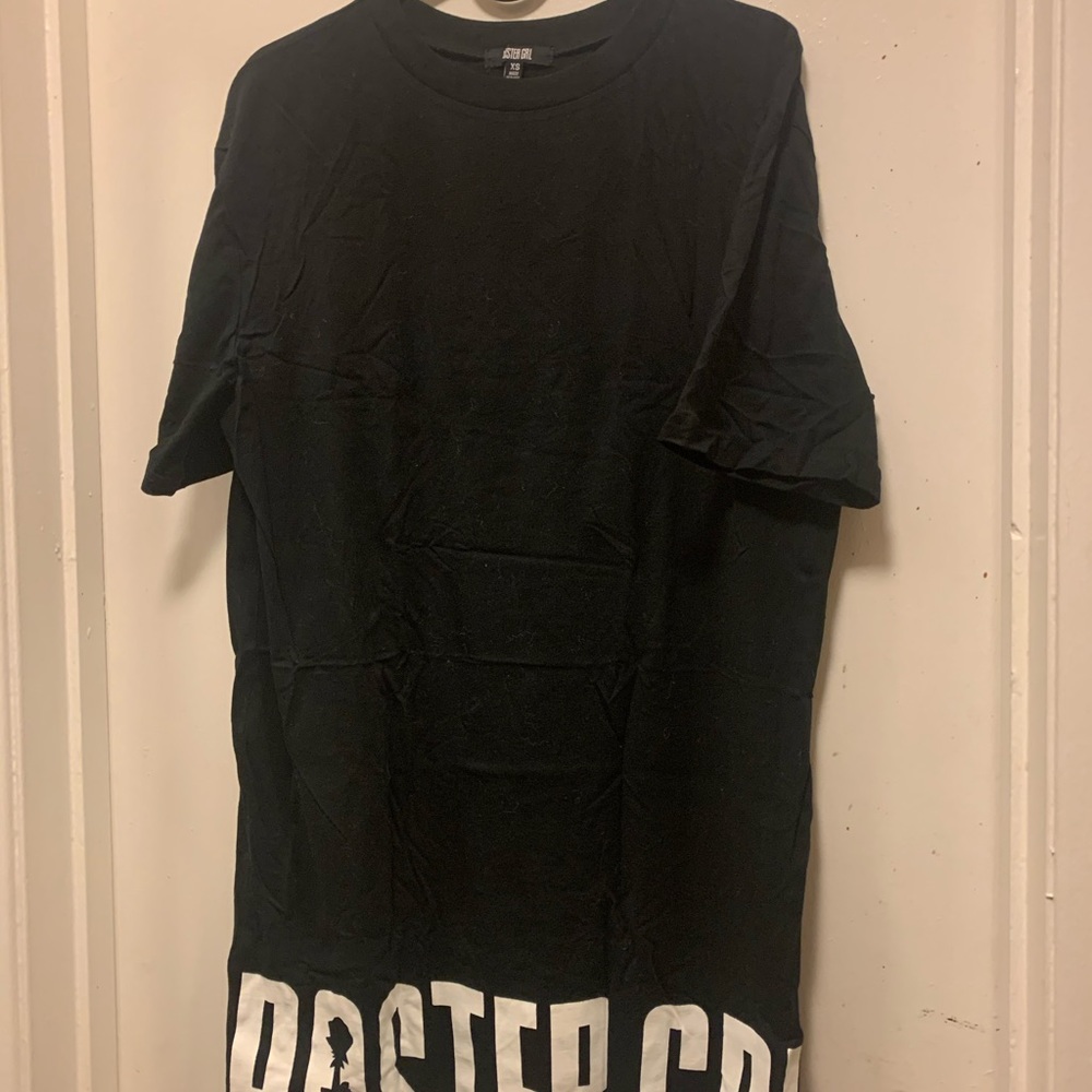 Póster Girl t-shirt dress
